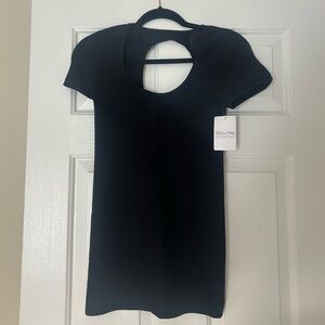 Black long tee